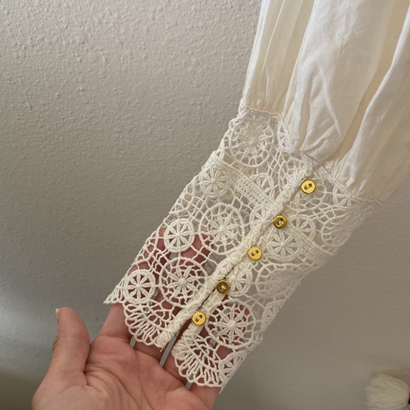 Ulla Johnson Ethel Lace Blouse - Picture 8 of 12